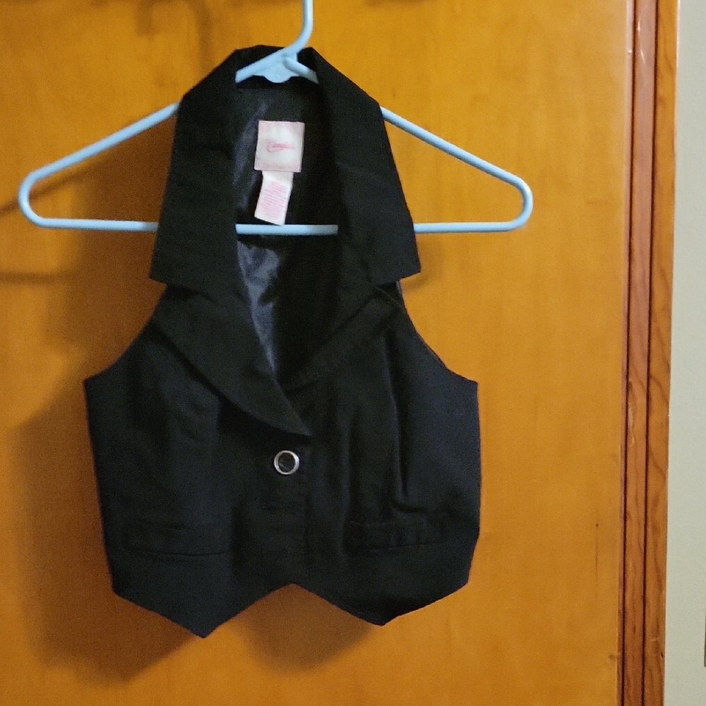 Candie's Classic Black Kids Vest